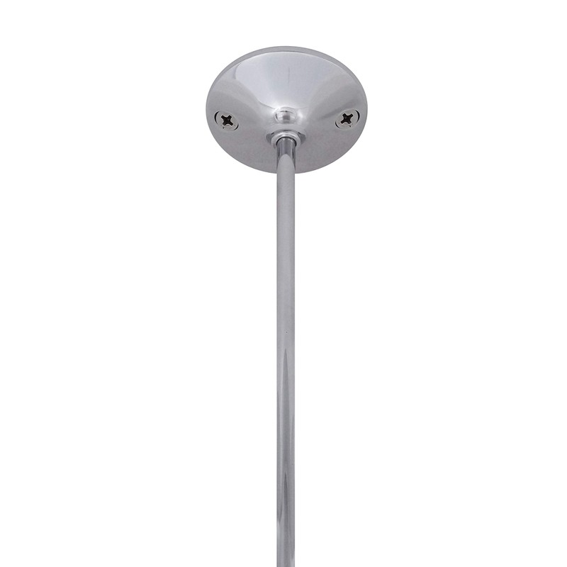 48" Shower Rod Ceiling Support - Polished Chrome
