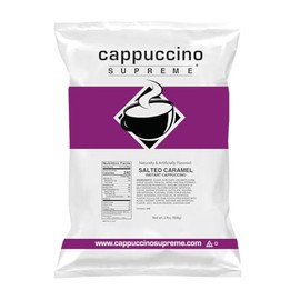 Cappuccino Supreme 2 lb bag Salted Caramel Instant Cappuccino Mix