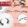 Magnetic Eyelashes with Applicator Soft Magnetic Lashes Natural Look Wispy