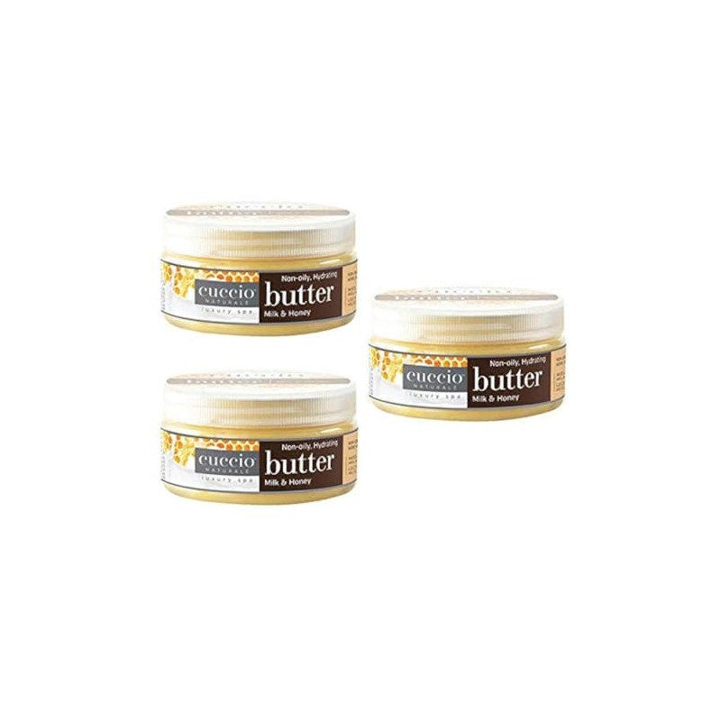 Cuccio Butter Milk & Honey Lotion 8 oz (3 pieces)