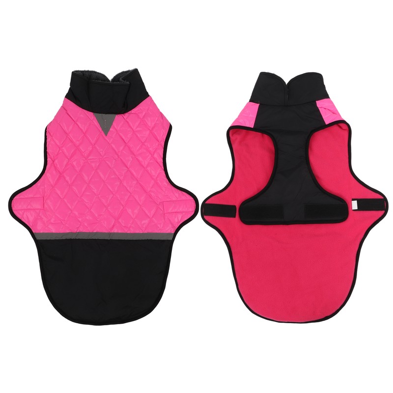 Dog Cold Weather Coat Reflective Waterproof Windproof Pet Warm Jacket