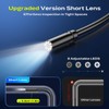 Endoscope Borescope Camera with Light, 4.3" IPS 1920P HD Inspection