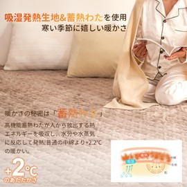 VK Ingeroom Bedding Pad, Single Winter Reversible [Teijin Mighty Top Filling] Flannel & Waffle, Warm Sheets, Warm, Fluffy, Ultra Warm, Washable, Antibacterial, Odor-Resistant, Static Control, 4 Corner Rubber Included, 39.4 x 78.7 inches (100 x 200 cm), G