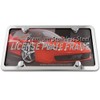 LFPartS Premium Slim Style Stainless Steel License Plate Frame (4