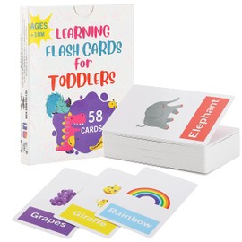 Mr. Pen- Alphabet Flash Cards for Toddlers, Double-Sided, 58 Picture Cards, Baby Flash Cards, Letter Flash Cards, ABC Flash Cards, Number Flash Cards