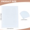 BENECREAT 2 Sheet Hot Melt Resin Sheets, 11.4×8.3 inch White