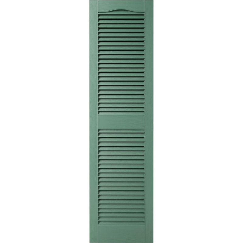Ekena Millwork Lifetime Vinyl LL1S12X02500FG Standard Cathedral Top Center Mullion,