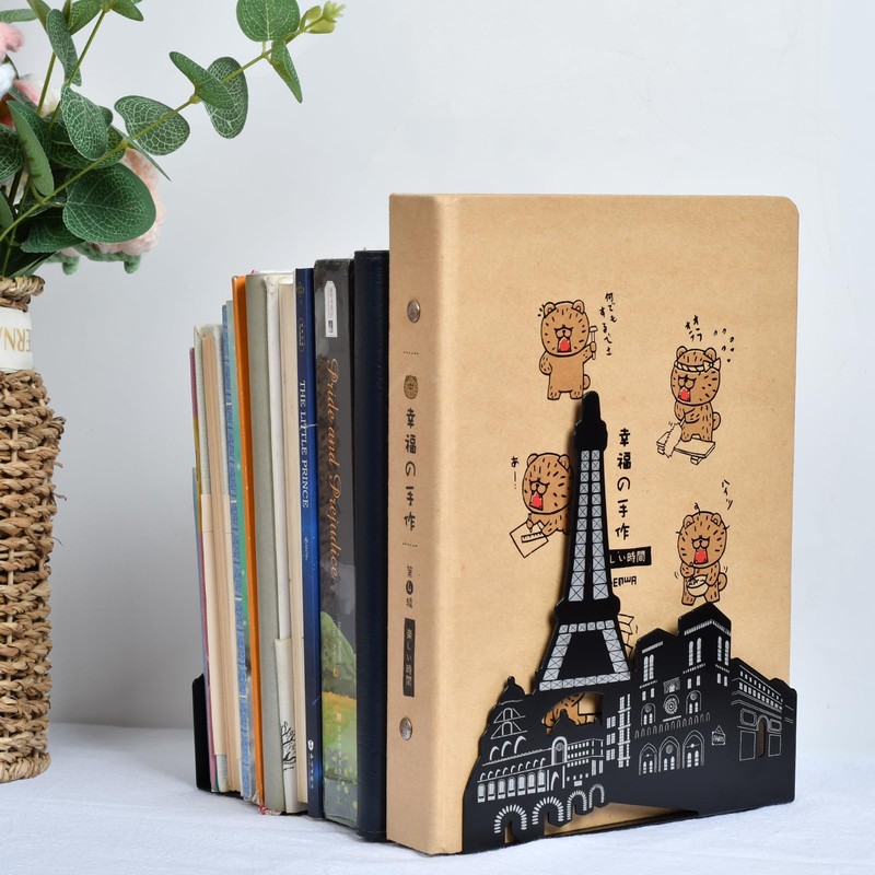 MPEIPILA Book Support, Book Ends, Book Holde, Holder for Shelf,