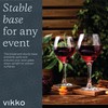 Vikko Red Wine Glasses - Set of 6, Large 15.25