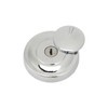 Motorcycle Fuel Tank Lock Cap with 2 Keys Aluminum Rustproof