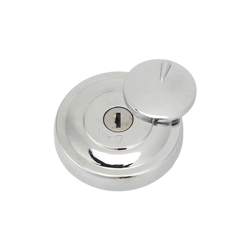 Motorcycle Fuel Tank Lock Cap with 2 Keys Aluminum Rustproof