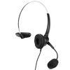 Telephone Headset RJ9 Earphone with 330° Adjustable Microphone for Home