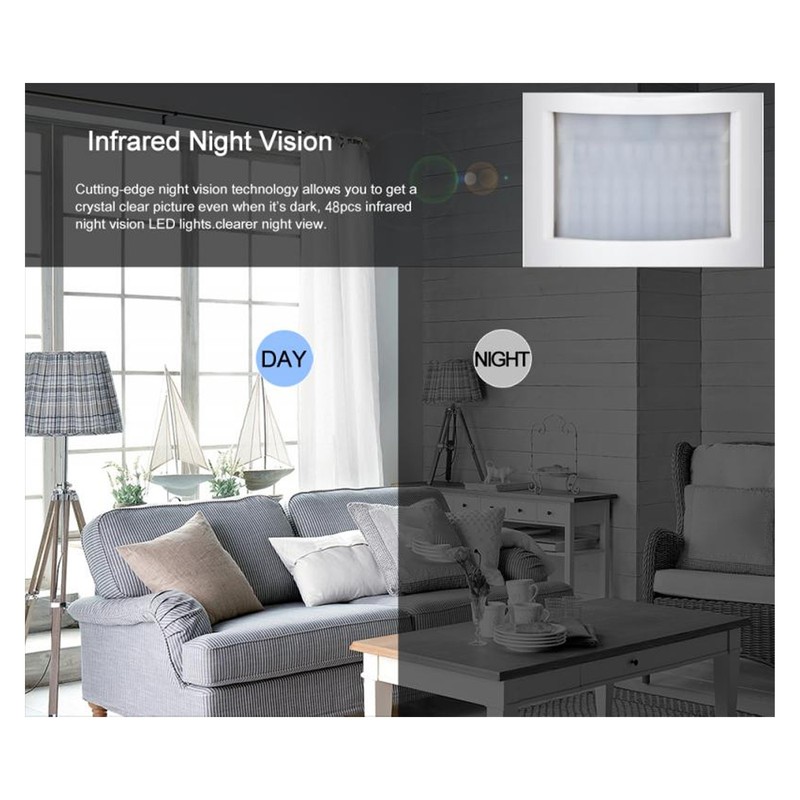 WiFi Security Camera 1080P Small Modified Wired Coaxial 5MP Infrared