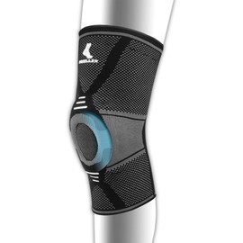 Mueller 55144 Omni-Force Knee Support K700 XL Size (Knee Circumference: 17.7 - 19.7 inches (45 - 50 cm), For Left and Right Use, Knee Supporter