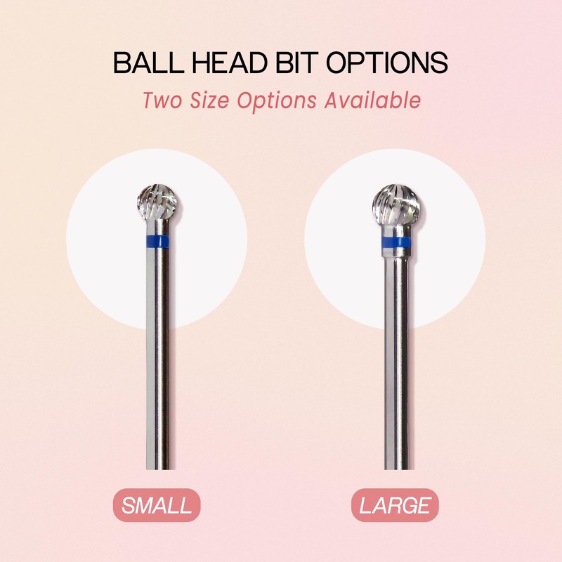 PANA 3/32" Carbide Cuticle Nail Drill Bit for Cuticle Cleaning,