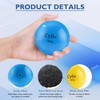 Cyfie 6 Pack Heavy Weighted Baseball/Softball (4.59/7.05/13.1/15.9/17.64/35.3 oz), Hitting Batting