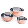 Kings County Tools Copper Mixing Bowls - 3 Piece Bowl