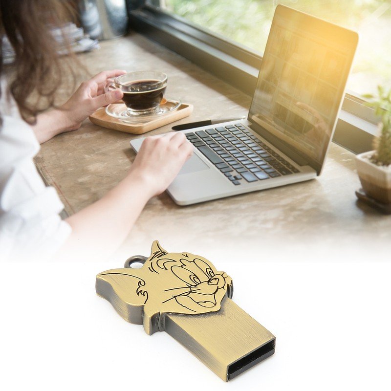 USB Flash Disk Portable Waterproof Metal 2.0 Drive Storage Memory