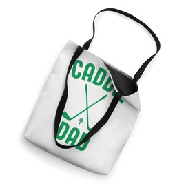 Caddie Dad Golf Club Cool Golfing Cute Golfer Daddy Father Tote Bag