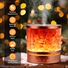 BWJBSW Essential Oil Diffuser Himalayan Salt Lamp Combo 400ml Ultrasonic