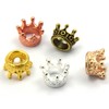 starPG Crown Charm 11mm Resin Frame Metal 5 Colors 10