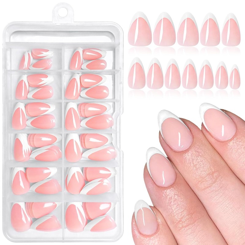 Uñas Postizas Cortas, 120 Piezas Tips Uña Acrilicasuñas postizas de