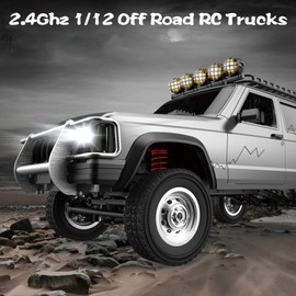 RC Car 2.4Ghz 1/12 Off Road RC Trucks 4WD Vehicle Racing Climbing RC Car Gifts for Kids Adults