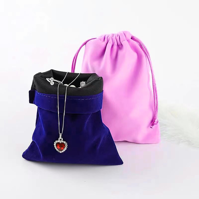 SHULLIN 6 Stück Samtbeutel Kleine Schmuck Samtbeutel 15 × 20cm