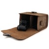 MegaGear MG1724 Pebble Genuine Leather Camera Case Bag for Instant