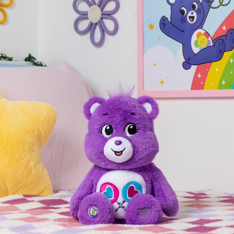 Care Bears 14" Share Bear Plushie - Medium Size -