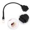 Diagnostic cable, 4 pin diagnostic cable for OBD2 motorcycle scanner,