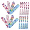KOMBIUDA 40Pcs Nail Buffers Double Sided Sponge Nail Files with