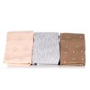 baginska 100% Oeko-Tex Cotton Square Baby Nappies - 3 Muslin