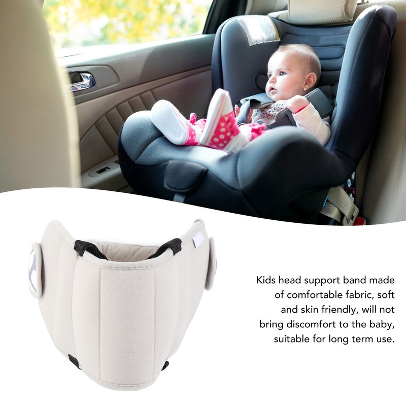 Toddler Car Head Support Strap Reduce Neck Fatigue Adjust Length