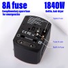 Unbranded 5 in 1 Universal Travel Adapter 10A Power Adapter
