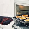 SSKHE BBQ Gloves, Prevent burns Heat Proof Gloves, Oven Mitts