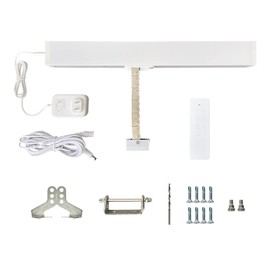 Olideauto Smart WiFi Automatic Window Opener,Opening/Closing Time Setting Available via Phone APP,with 15-3/4'' Running Trip,Workable with Alexa&Google Assistant