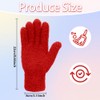 Ardusnpe 3 Pairs Microfiber Dusting Gloves - Washable Cleaning Mitt