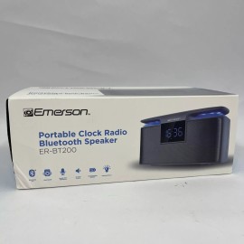 Emerson Portable Bluetooth Speaker ER-BT200 Brand New
