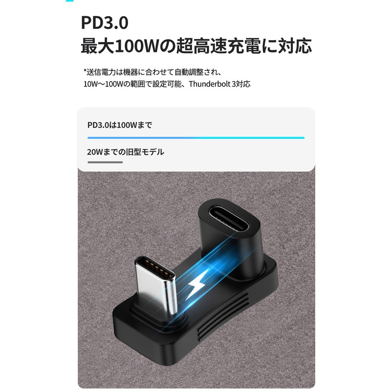 MUXER 0.4 inch (11 mm) Ultra Wide U-shaped Type C