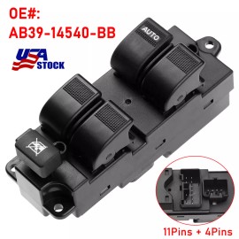 Unbranded AB39-14540-BB Power Window Switch Front Left For Ford Ranger Mazda BT50 4 DOOR