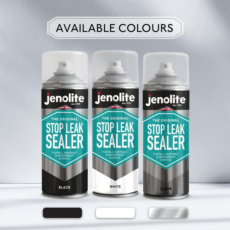 JENOLITE Stop Leak Sealer Spray | Waterproof Sealant | Fills,