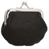 Gusti Fenja Leather Wallet with Clip Closure, Click Closure Clip
