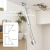 WENLISELL 8 Pcs Gas Strut Stay 80N, Upturned Kitchen Cupboard