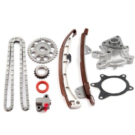 SCITOO Timing Chain Water Pump Kit For Scion xB 2004-2006,For Toyota Echo 2004-2005,For Toyota Prius 2004-2009,For Toyota Yaris 2006-2012 Timing Chain TK2045 AW9406 WP-9187 13559-21030 57-1566