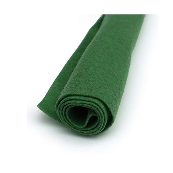 Grassy Meadow Green - Wool Felt Giant Sheet - 35%