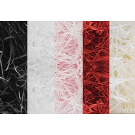 Emartbuy 500 grams Shredded Paper, Ideal for Gift Decoration, Hamper Filling and Gift Packaging - Assorted Colours 1
