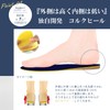 Actika Rakuho Series Men's Insoles for Easy Walking O Legs,