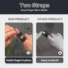 Wisesso Thumb Finger Splints, Trigger Thumb Brace for Broken/Straightening/Arthritis, Finger