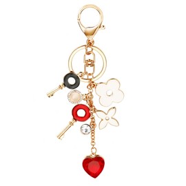 Benust Gifts for Women Girls Keyring Bag Pendant, heart